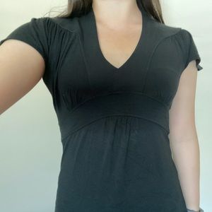 Simple Black Blouse